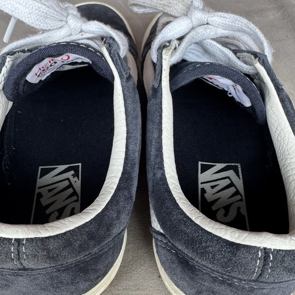 Size M3.5/W5 - Vans Off The Wall Old Skool Sneakers Skate Shoes Suede‎ Black - Picture 8 of 8